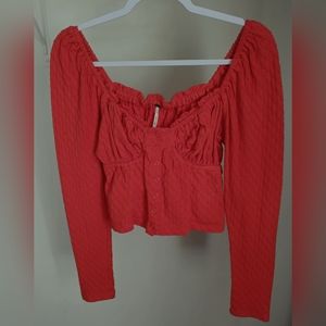 Free People Lady Bug Long Sleeve